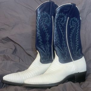 Dan Post exotics Genuine Lizard Cowboy/Cowgirl boots
